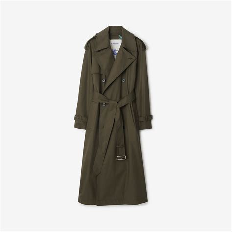 burberry gabardine sweat|Long Gabardine Castleford Trench Coat in Otter .